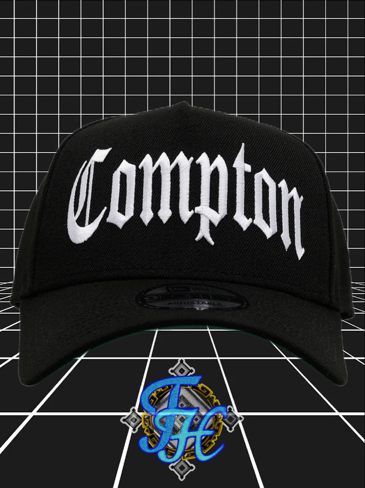New Era Compton 'Homage' 9FORTY A-Frame Snapback Black